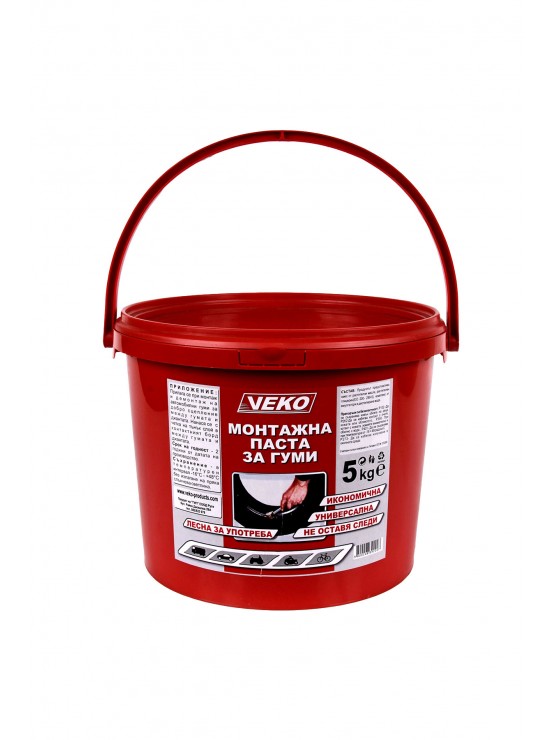 Монтажна паста за гуми VEKO-5kg Монтажна паста за гуми VEKO-5kg