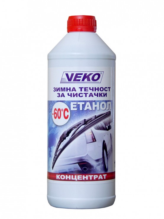 Зимна течност за чистачки VEKO концентрат -60°С 1.5L
