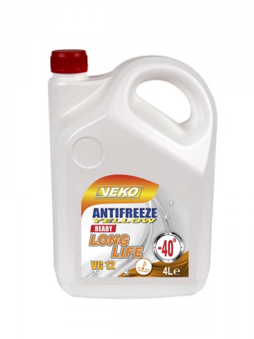 Антифриз VEKO YELLOW VG12 Concentrate 4L Антифриз VEKO YELLOW VG12 Concentrate 4L