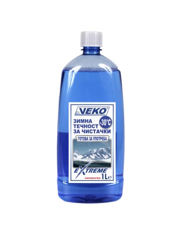Зимна течност за чистачки VEKO готова за употреба до -30°C  1L