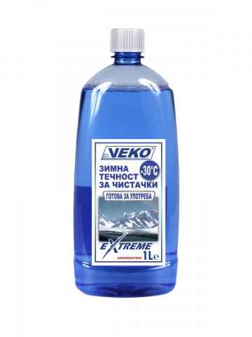 Зимна течност за чистачки VEKO готова за употреба до -30°C 1L Зимна течност за чистачки VEKO готова за употреба до -30°C 1L