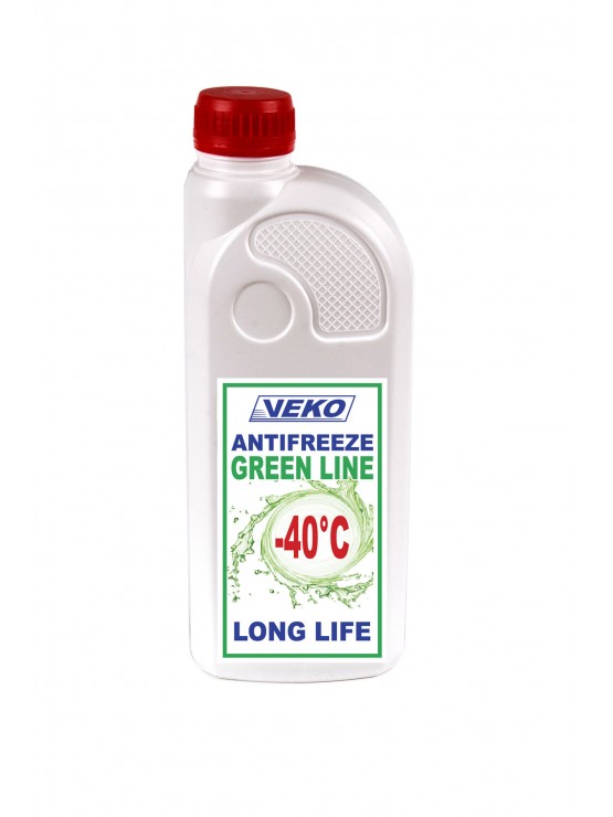 Антифриз GREEN LINE LONG LIVE -40°C 1L