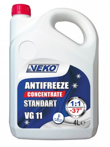 Антифриз VEKO VG11 Concentrate 4L Антифриз VEKO VG11 Concentrate 4L