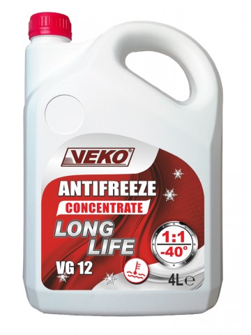 Антифриз VEKO VG12 Concentrate 4L Антифриз VEKO VG12 Concentrate 4L