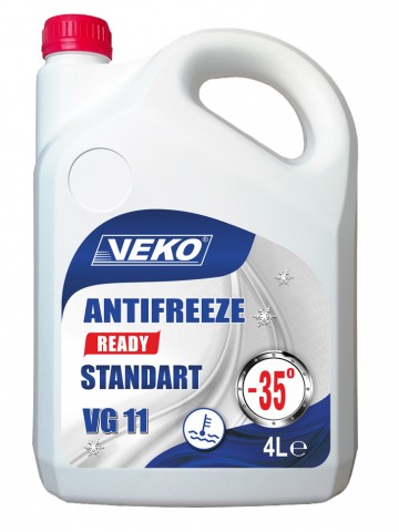 Антифриз VEKO VG11 -35°C 4L Антифриз VEKO VG11 -35°C 4L