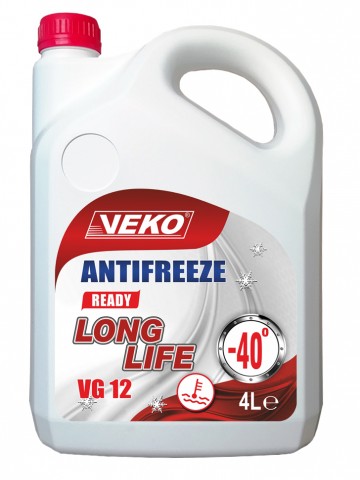 Антифриз VEKO VG12 -40°С 4L Антифриз VEKO VG12 -40°С 4L